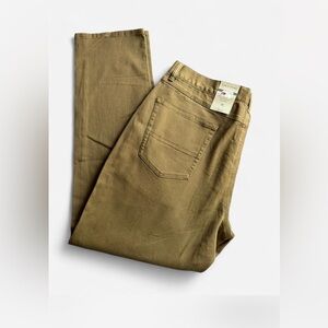 Sun + Stone Men's Slim Fit Brown Jeans